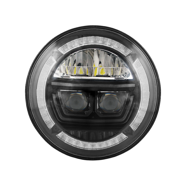 LUZ DE CONDUCCION REDONDA R112/DOT LED NUEVO MODELO