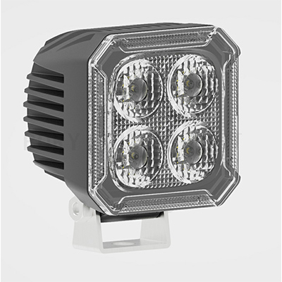 Luz de trabajo LED de 40 W y 3 pulgadas en forma de cubo/luces auxiliares